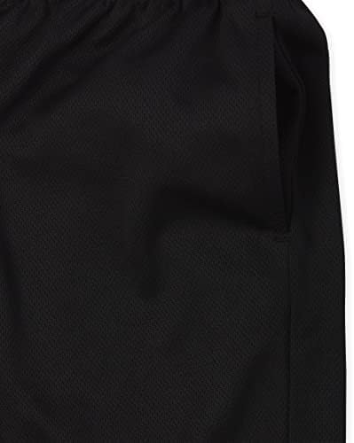 The Childrens Place Boys Mesh Performance Basketball Shorts x2