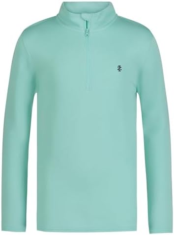 IZOD Boys Lightweight Fleece Quarter Zip Pullover