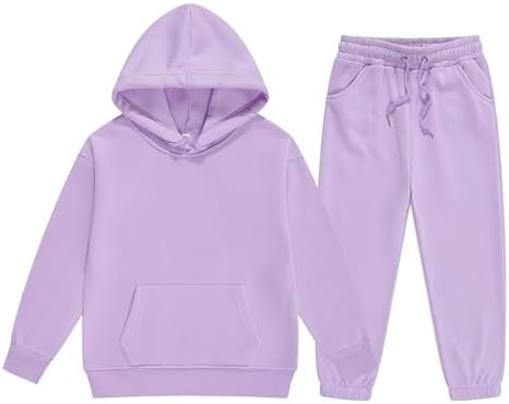 Unisex Kids Long Sleeve 2 Piece Tracksuit Set 1