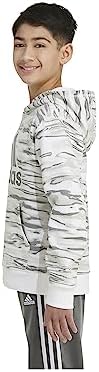 Adidas Camo Print Long Sleeve Hoodie Boys Comfort Style