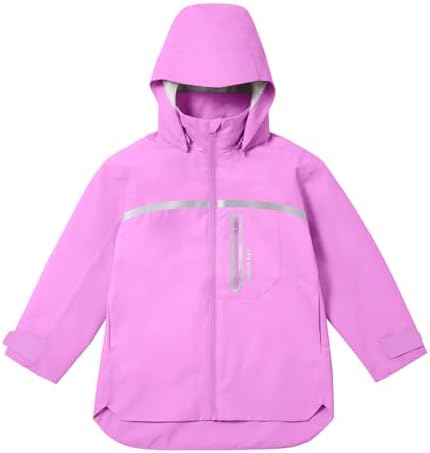 HAPPY NOCNOC Waterproof Kids Rain Jacket