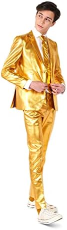 Groovy Gold Prom Outfit for Teens