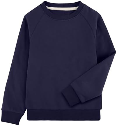 Big Elephant Boys Stripe Crewneck Fleece Soft