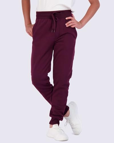 Real Essentials Boys Cotton Active Fleece Jogger Sweatpants Comfortable Stylish 3-Pack