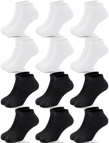 Duufin 12 Pairs Toddler Athletic Ankle Socks 1