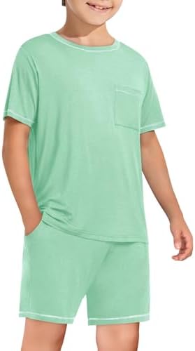 Haloumoning Boys Summer 2-Piece Outfit Set