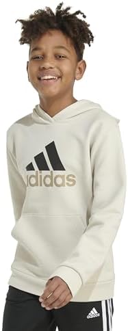 Adidas Boys Long Sleeve Fleece Pullover Hoodie