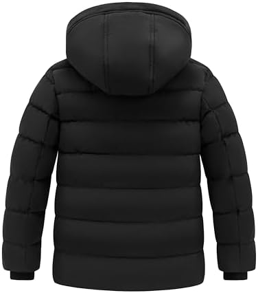 WANTDO Boys Waterproof Puffer Jacket with Hood - Stay warm dry all season long