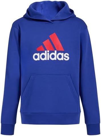 Adidas Boys Long Sleeve Fleece Pullover with Stay Warm