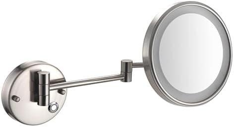 Touch Dimming LED Makeup Mirror with 10X Magnification