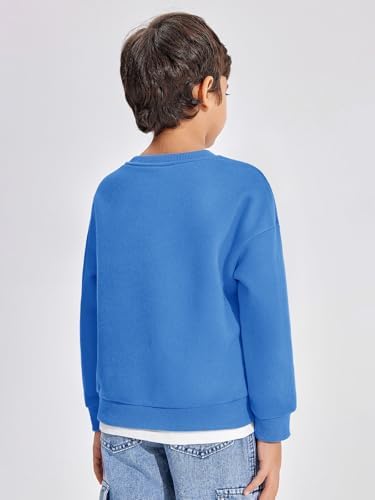 Haloumoning Boys Fleece Lined Sweatshirts for Fall Fashion