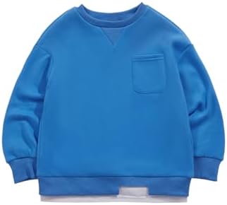 Haloumoning Boys Fleece Lined Sweatshirts for Fall Fashion