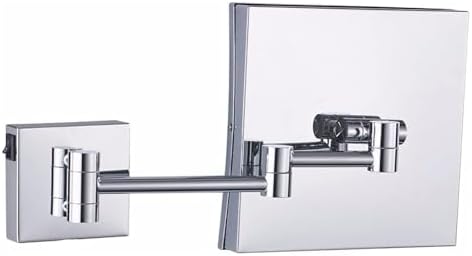 Rose Gold LED Wall Mounted Makeup Mirror with Touch Sensor