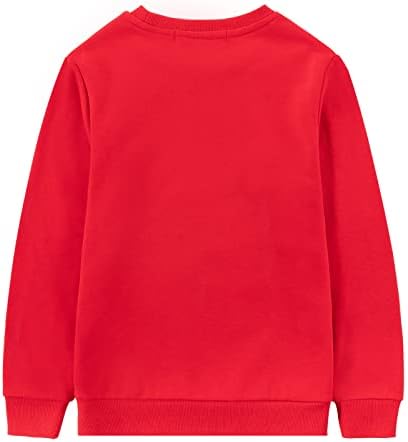 Kid Nation Kids Slouchy Soft Brushed Fleece Crewneck