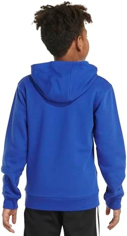 Adidas Boys Long Sleeve Fleece Pullover with Stay Warm