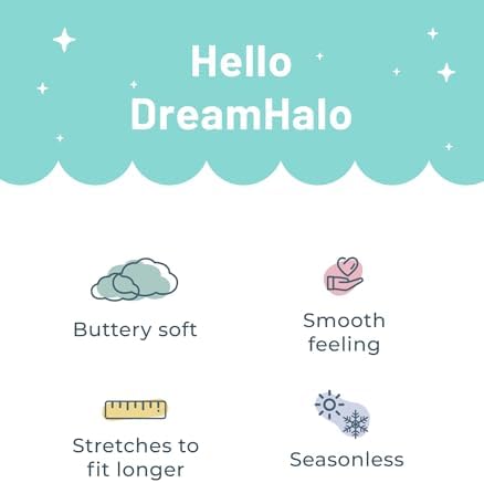 DREAMHALO Visco-Pants Soft Stretchy for Toddler Boys