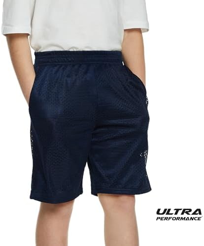 3-Piece Ultra Performance Mesh Basketball Shorts for Boys