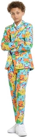 Opposuits Teen Boys Pokmon Suit - Pikachu Outfit - Multicolor