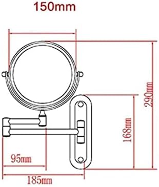 Eliveshown Wall-Mounted Makeup Mirror