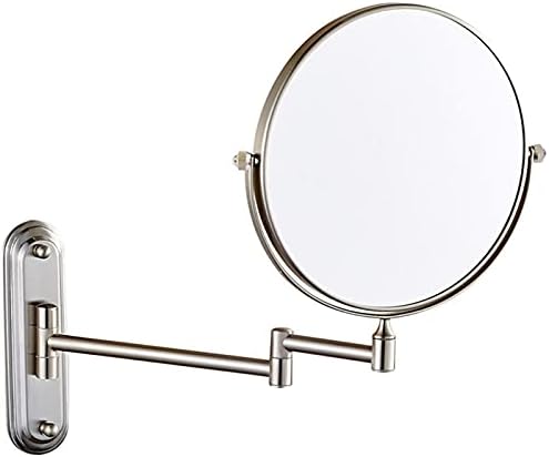 wall-mounted makeup mirror with magnifying function