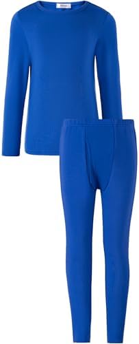 Arshiner Boys Thermal Underwear Set - Warm Fleece Long Johns for Winter
