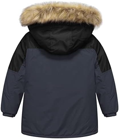 Chrisuno Kids Med-length Parka Winter Jacket waterproof insulating and stylish