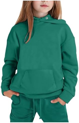 Long Sleeve 2-Piece Tracksuit Set for Boys and Girls