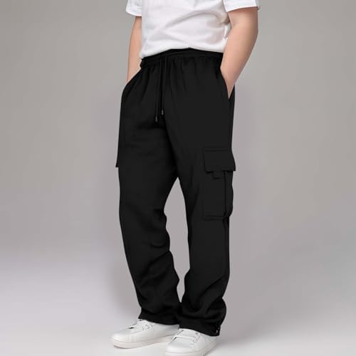 Comfortable Cargo sweatpants for teen boys