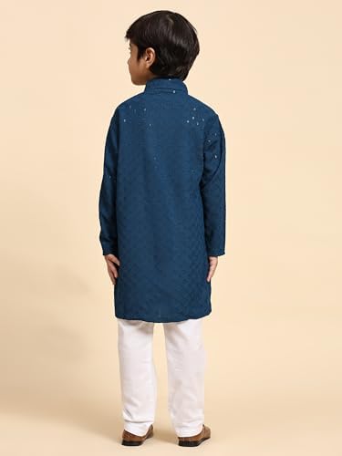 Boys Cotton Kurta Set Indian Traditional Wear