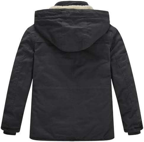 WenVen Boys Winter Thick Cotton Coat