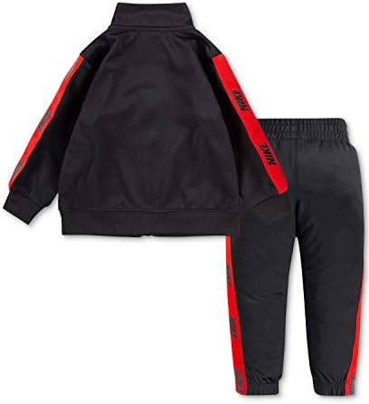 Nike Kids Track Set - Logo Taping Jacket Pants 2T Black
