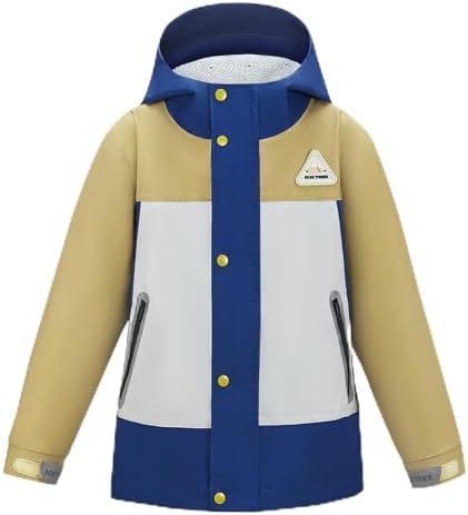 KOCOTREE Kids Windbreaker Jacket Durable Waterproof Stylish