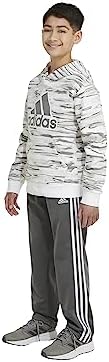 Adidas Camo Print Long Sleeve Hoodie Boys Comfort Style
