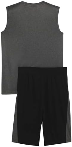 PUMA Boys 2 Piece Muscle Tee and Short Set