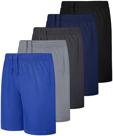 Boys Basketball Shorts with Pockets
