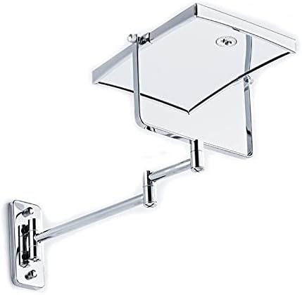 wall mounted dual sided 3x magnifying mirror