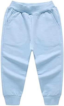 LNICEAR Toddler Boys Girls Solid Cotton Jogger Sweatpants with Pockets