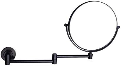 Sturdy Adjustable 8-Inch Wall-Mounted Makeup Mirror