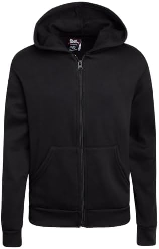 Quad Seven Boys Cozy Fleece Zip Up sweatshirt 2 pack