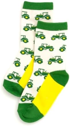Non-Slip Grip Crew Socks for Toddler to Little Kids