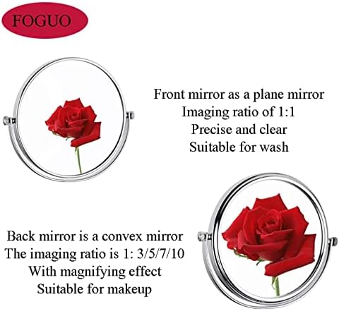 Wall-Mounted Makeup Mirror Durable Vanity Enhancement