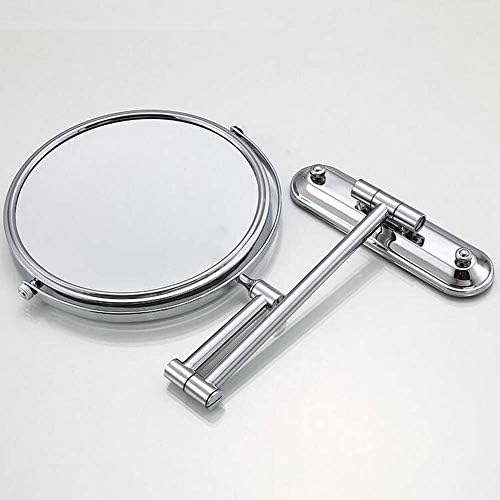FUDGIO 3X Magnification Round Makeup Mirror with 360 Rotating Double Sided 1