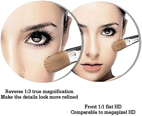 Wall-Mounted Makeup Mirror with 3X Swivel Extendable