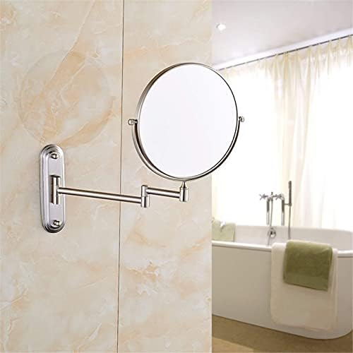 wall-mounted makeup mirror with magnifying function