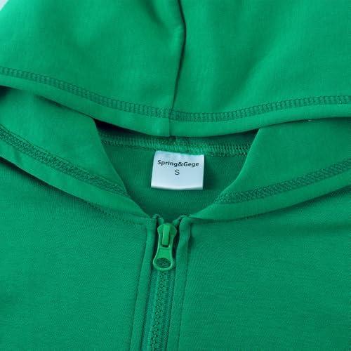 SpringGege Boys Lightweight Full Zip Hoodie
