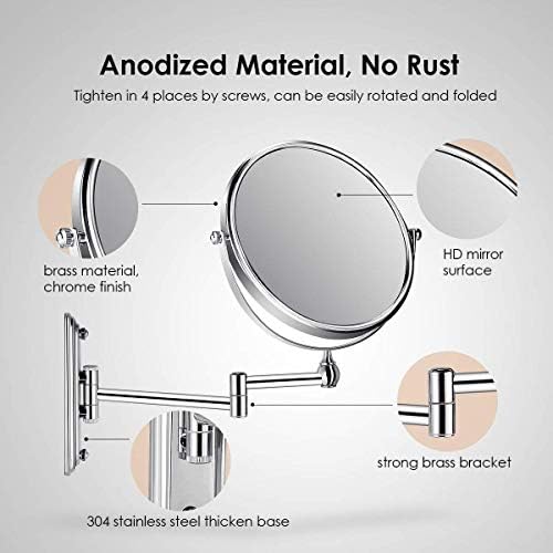 Wall-Mounted Makeup Vanity