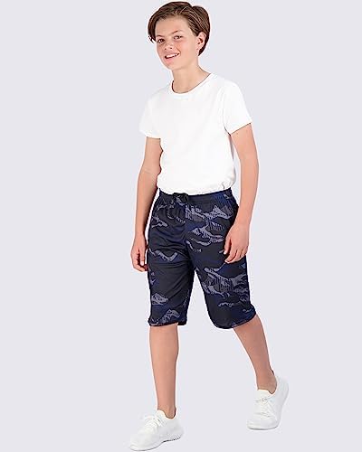 Perfect for Boys - Dry-Fit Active Basketball Shorts with Pockets