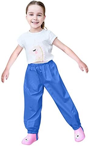 Generic Kids Boys Reflective Windproof Rain Pants Toddler waterproof