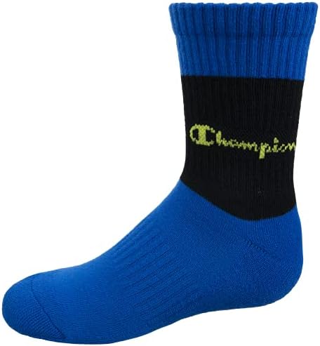 Champion Kids 6-Pack Child-Rated Crew Socks