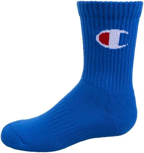 Champion Kids 6-Pack Child-Rated Crew Socks